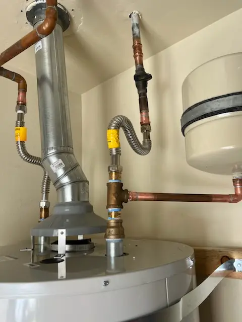 Water heater installation and plumbing repair in Moween